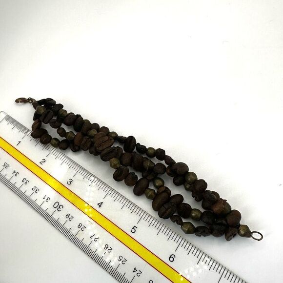 coffee bean multi strand bracelet - Picture 6 of 6